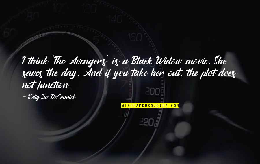 Black Widow Avengers Movie Quotes By Kelly Sue DeConnick: I think 'The Avengers' is a Black Widow