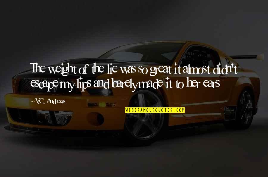 Blackberry App For Stock Quotes By V.C. Andrews: The weight of the lie was so great Blackberry App For Stock Quotes By V.C. Andrews: The weight of the lie was so great