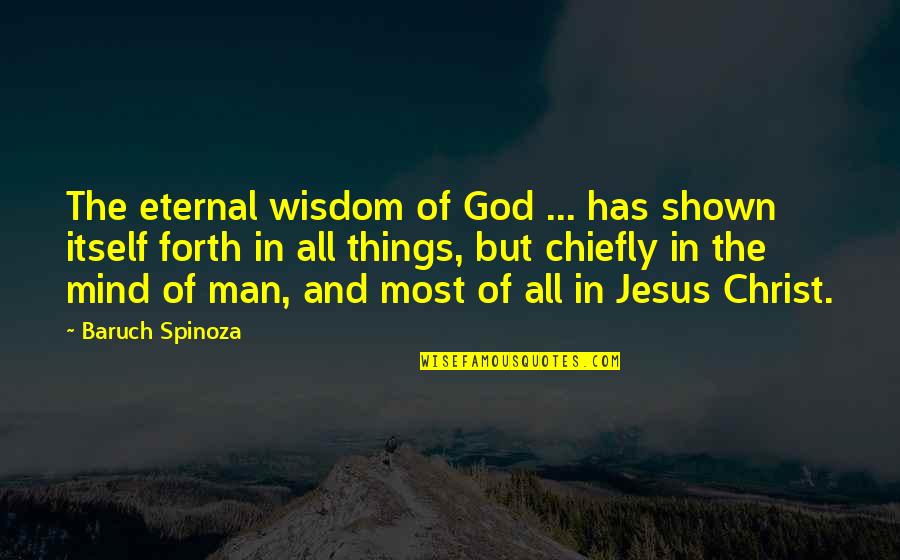 Blackpink Jisoo Quotes By Baruch Spinoza: The eternal wisdom of God ... has shown Blackpink Jisoo Quotes By Baruch Spinoza: The eternal wisdom of God ... has shown