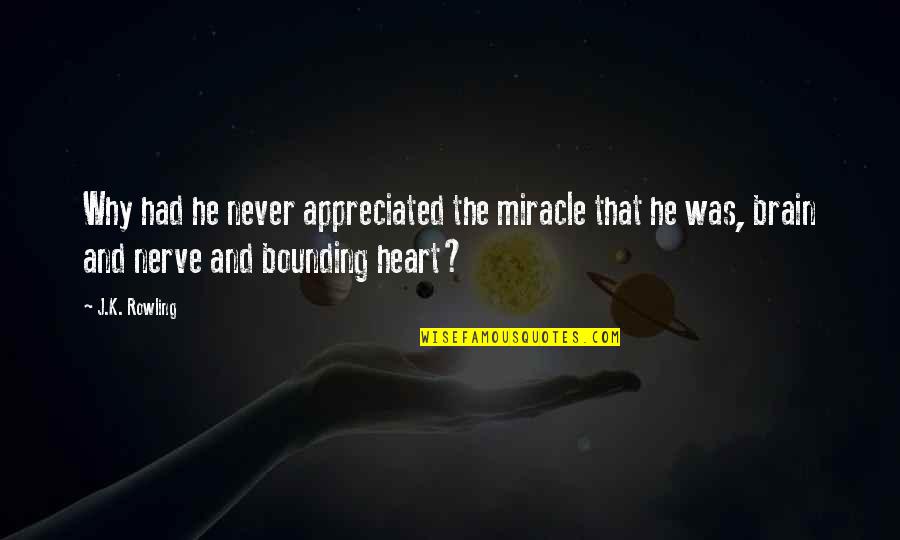 Blaskogabyggd Quotes By J.K. Rowling: Why had he never appreciated the miracle that