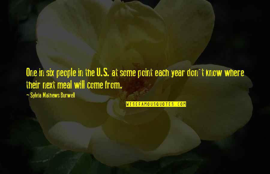 Blekaut Quotes By Sylvia Mathews Burwell: One in six people in the U.S. at Blekaut Quotes By Sylvia Mathews Burwell: One in six people in the U.S. at