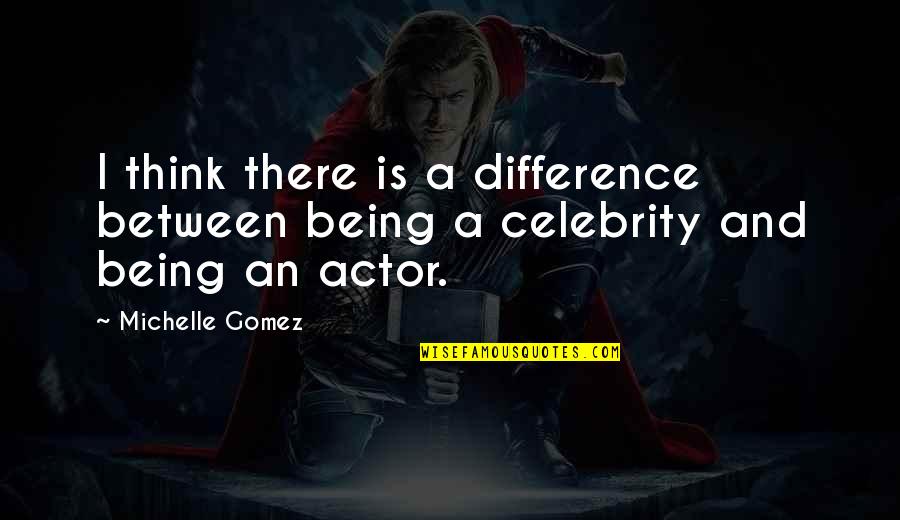 Blessed Sunday Night Quotes By Michelle Gomez: I think there is a difference between being