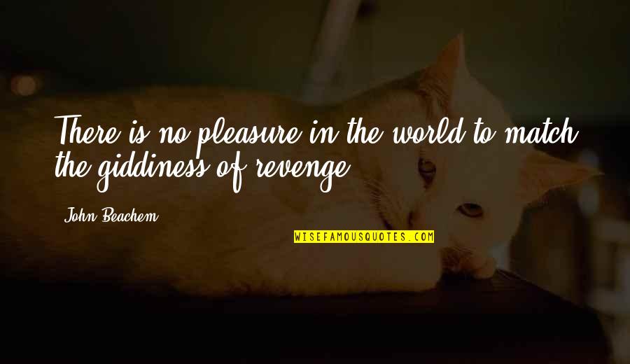 Blitz Ww2 Quotes By John Beachem: There is no pleasure in the world to