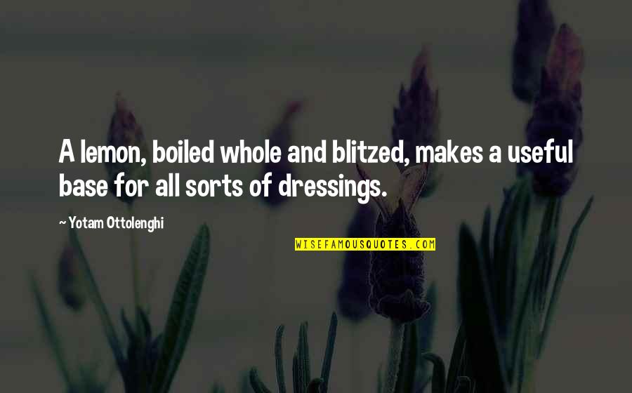 Blitzed Quotes By Yotam Ottolenghi: A lemon, boiled whole and blitzed, makes a Blitzed Quotes By Yotam Ottolenghi: A lemon, boiled whole and blitzed, makes a
