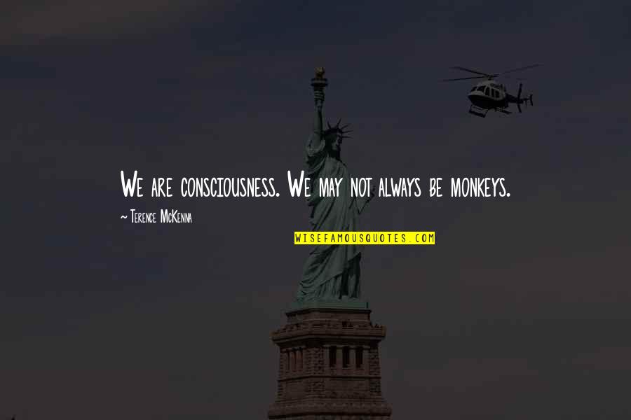 Blogspace Site Quotes By Terence McKenna: We are consciousness. We may not always be Blogspace Site Quotes By Terence McKenna: We are consciousness. We may not always be