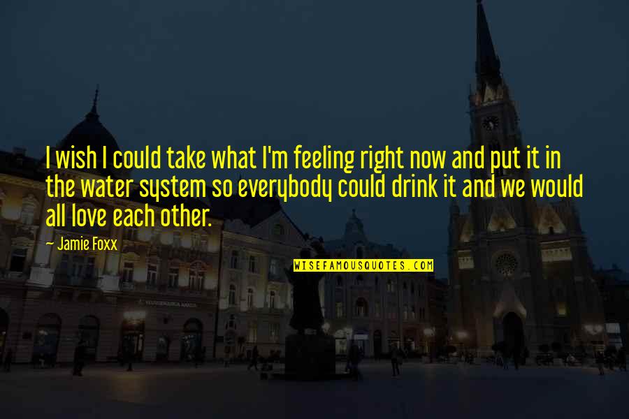 Blote Eigendom Quotes By Jamie Foxx: I wish I could take what I'm feeling Blote Eigendom Quotes By Jamie Foxx: I wish I could take what I'm feeling