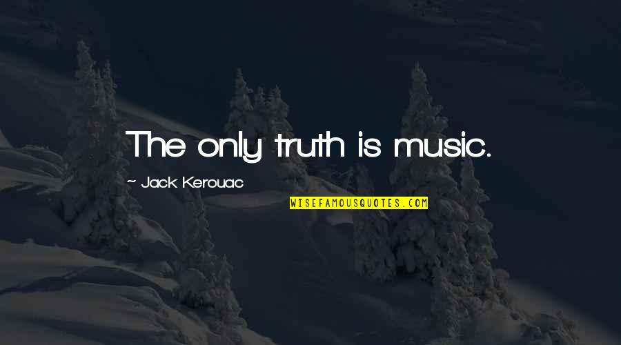 Blue Exorcist Incorrect Quotes By Jack Kerouac: The only truth is music. Blue Exorcist Incorrect Quotes By Jack Kerouac: The only truth is music.