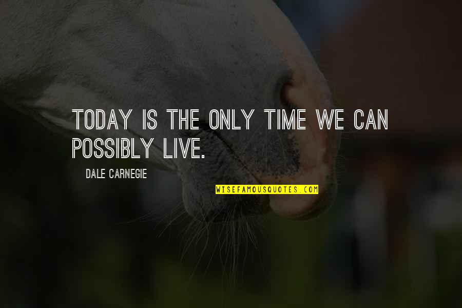 Bluecross Blueshield Of Alabama Quotes By Dale Carnegie: Today is the only time we can possibly