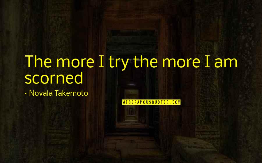 Bluesette Sheet Quotes By Novala Takemoto: The more I try the more I am Bluesette Sheet Quotes By Novala Takemoto: The more I try the more I am