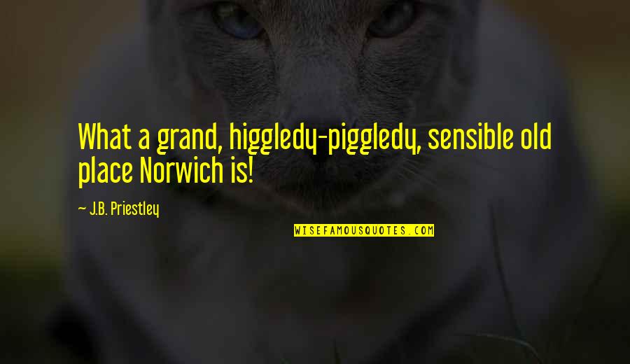 Body Acceptance Quotes By J.B. Priestley: What a grand, higgledy-piggledy, sensible old place Norwich Body Acceptance Quotes By J.B. Priestley: What a grand, higgledy-piggledy, sensible old place Norwich