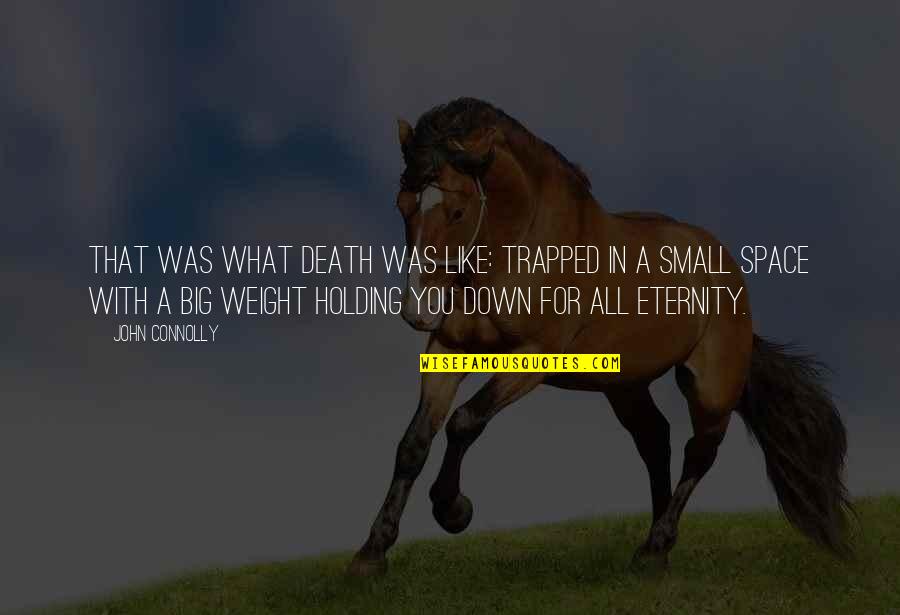 Body Structure Quotes By John Connolly: That was what death was like: trapped in