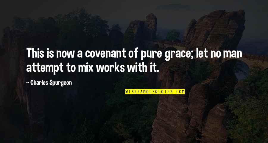 Bogeyman Daylily Quotes By Charles Spurgeon: This is now a covenant of pure grace;