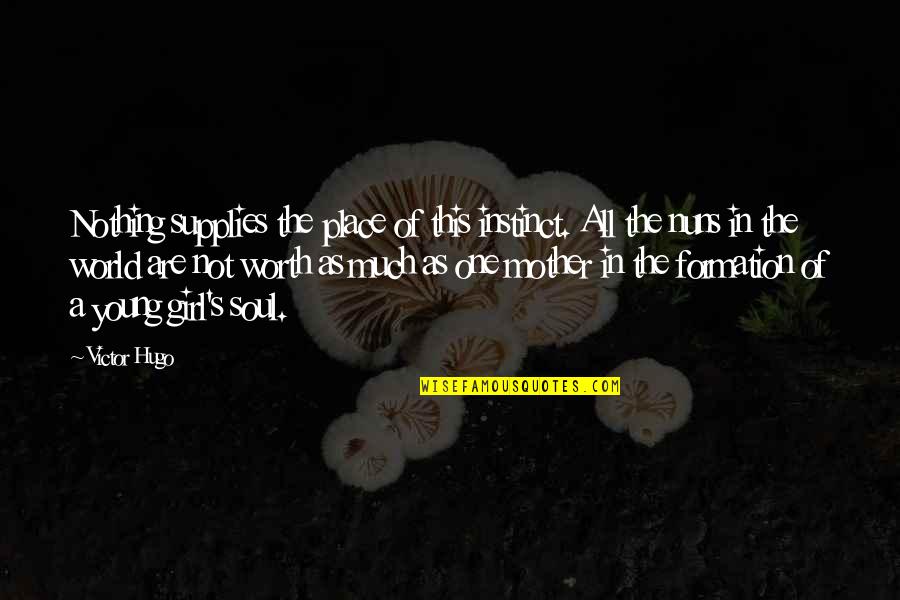 Bogoyavlensky Breaking Quotes By Victor Hugo: Nothing supplies the place of this instinct. All Bogoyavlensky Breaking Quotes By Victor Hugo: Nothing supplies the place of this instinct. All