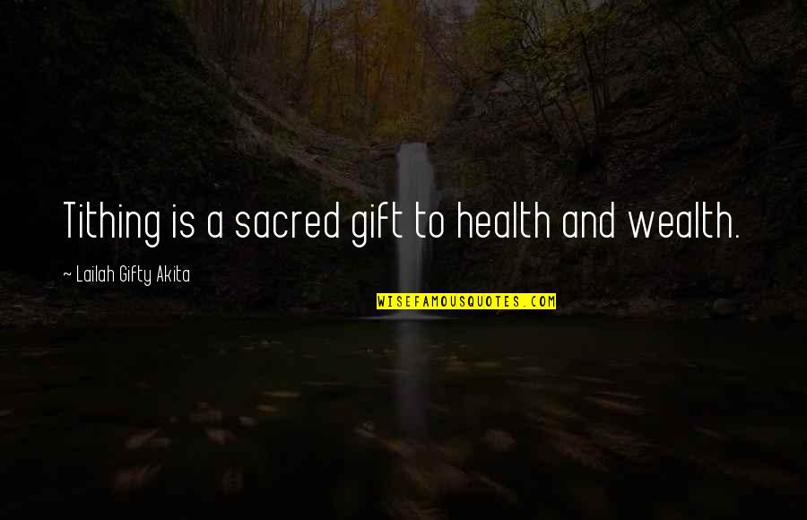 Boiteux In French Quotes By Lailah Gifty Akita: Tithing is a sacred gift to health and Boiteux In French Quotes By Lailah Gifty Akita: Tithing is a sacred gift to health and