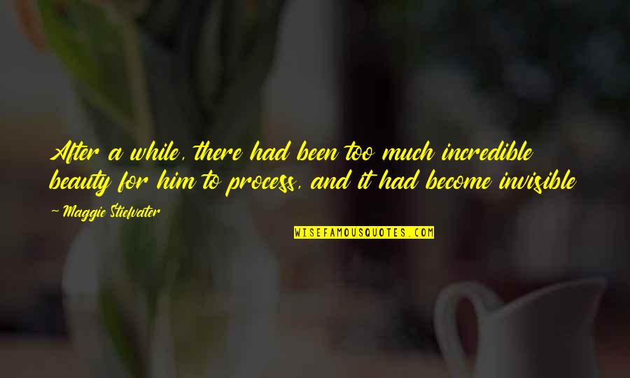 Bojack Monkey Quote Quotes By Maggie Stiefvater: After a while, there had been too much Bojack Monkey Quote Quotes By Maggie Stiefvater: After a while, there had been too much