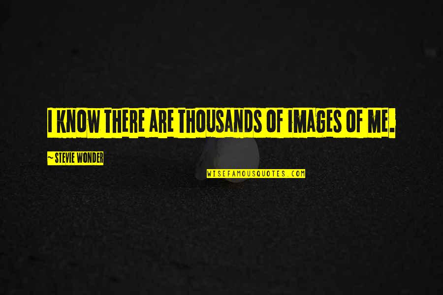 Boldfaced World Quotes By Stevie Wonder: I know there are thousands of images of Boldfaced World Quotes By Stevie Wonder: I know there are thousands of images of