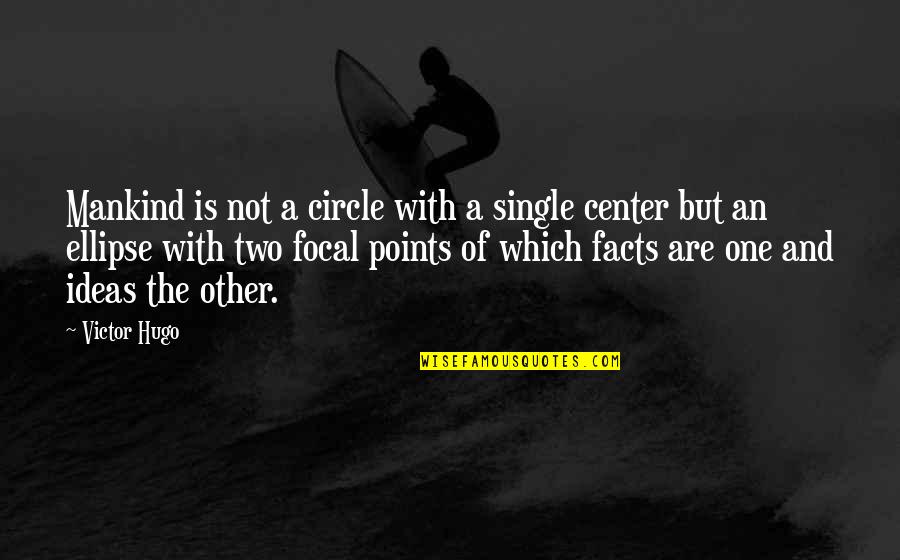 Boldis Citace Quotes By Victor Hugo: Mankind is not a circle with a single Boldis Citace Quotes By Victor Hugo: Mankind is not a circle with a single