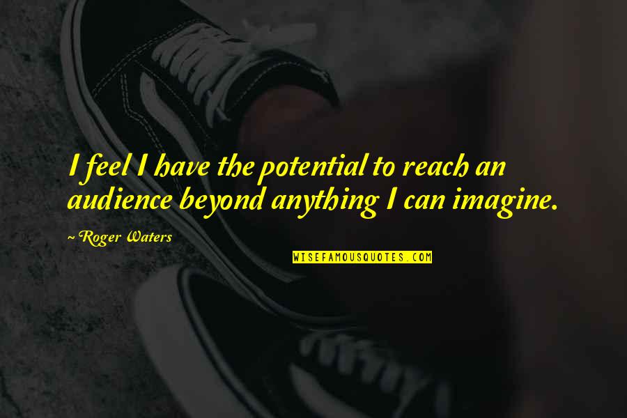 Bommel Bommel Quotes By Roger Waters: I feel I have the potential to reach