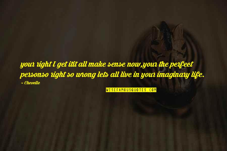 Bonuccelli And Associates Quotes By Chevelle: your right I get itit all make sense