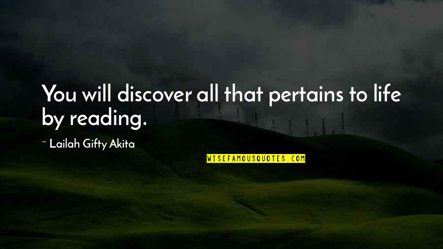 Book Of Positive Quotes By Lailah Gifty Akita: You will discover all that pertains to life