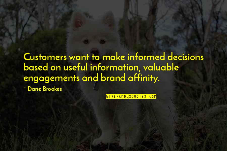 Book The Hobbit Quotes By Dane Brookes: Customers want to make informed decisions based on