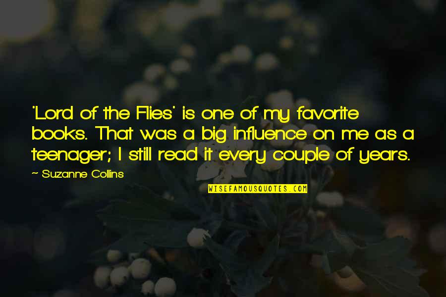 Books Influence Quotes By Suzanne Collins: 'Lord of the Flies' is one of my