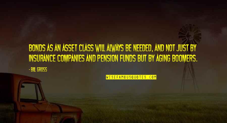 Boomers Quotes By Bill Gross: Bonds as an asset class will always be