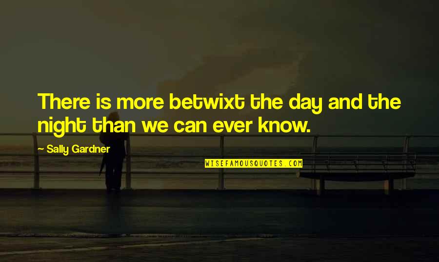 Borderlands Best Quotes By Sally Gardner: There is more betwixt the day and the