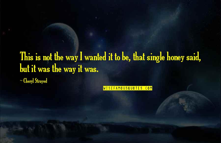 Bordure P1 Quotes By Cheryl Strayed: This is not the way I wanted it Bordure P1 Quotes By Cheryl Strayed: This is not the way I wanted it