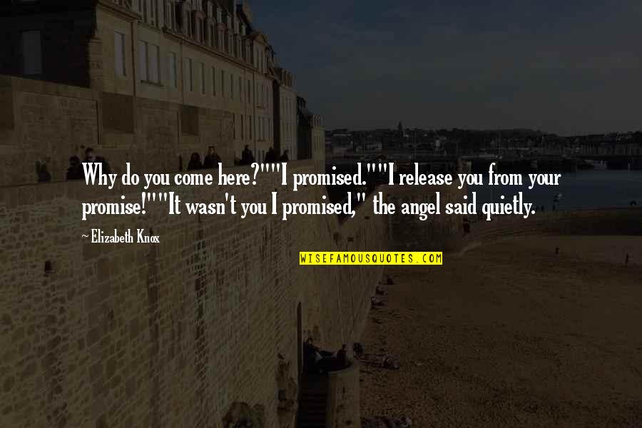 Borrador Quotes By Elizabeth Knox: Why do you come here?""I promised.""I release you Borrador Quotes By Elizabeth Knox: Why do you come here?""I promised.""I release you