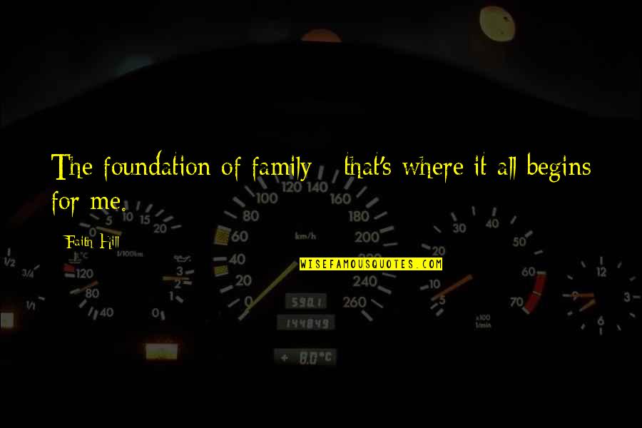 Boss Engira Baskaran Movie Images With Quotes By Faith Hill: The foundation of family - that's where it