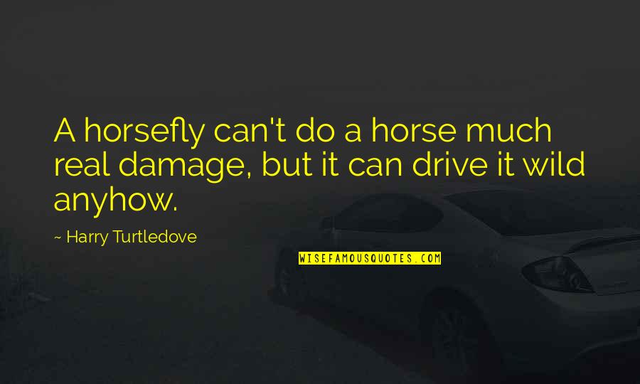 Bott Boi Quotes By Harry Turtledove: A horsefly can't do a horse much real