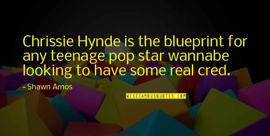 Bottas Mercedes Quotes By Shawn Amos: Chrissie Hynde is the blueprint for any teenage Bottas Mercedes Quotes By Shawn Amos: Chrissie Hynde is the blueprint for any teenage