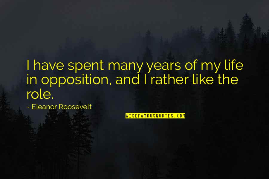 Bottle Rocket Dignan Quotes By Eleanor Roosevelt: I have spent many years of my life Bottle Rocket Dignan Quotes By Eleanor Roosevelt: I have spent many years of my life