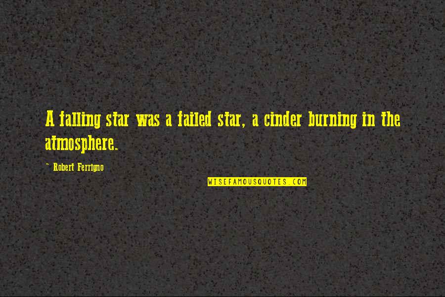 Boumesbah Quotes By Robert Ferrigno: A falling star was a failed star, a Boumesbah Quotes By Robert Ferrigno: A falling star was a failed star, a