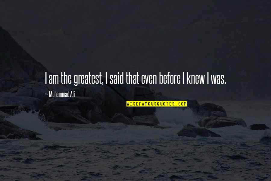Bountifully Def Quotes By Muhammad Ali: I am the greatest, I said that even