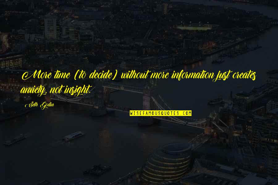 Boxtrolls Review Quotes By Seth Godin: More time [to decide] without more information just