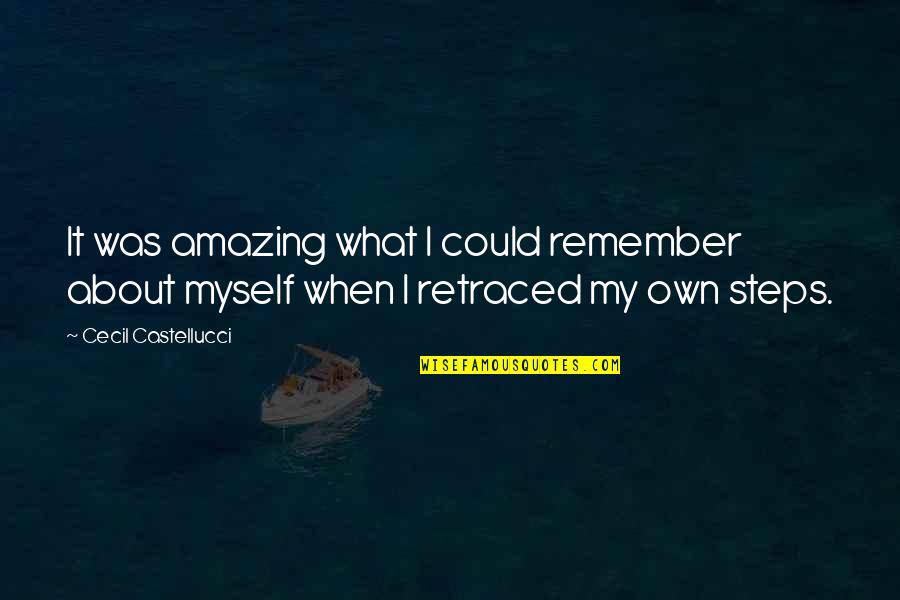 Boy To Boy Relationship Quotes By Cecil Castellucci: It was amazing what I could remember about Boy To Boy Relationship Quotes By Cecil Castellucci: It was amazing what I could remember about