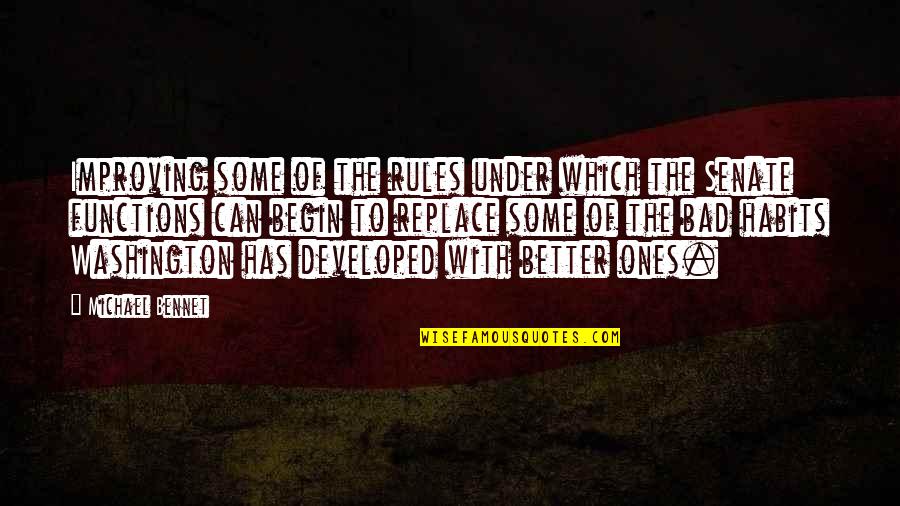 Bozuk Bilgisayar Quotes By Michael Bennet: Improving some of the rules under which the Bozuk Bilgisayar Quotes By Michael Bennet: Improving some of the rules under which the