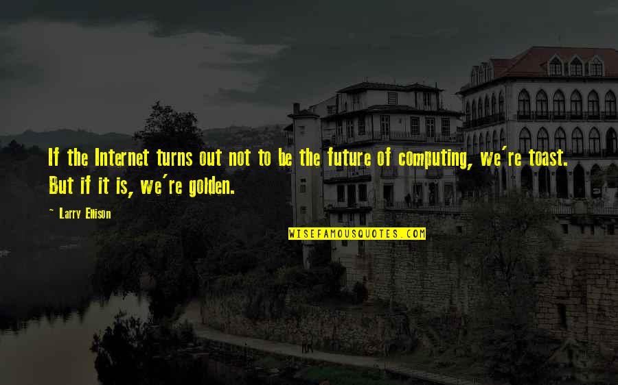 Braekhus Goranova Quotes By Larry Ellison: If the Internet turns out not to be