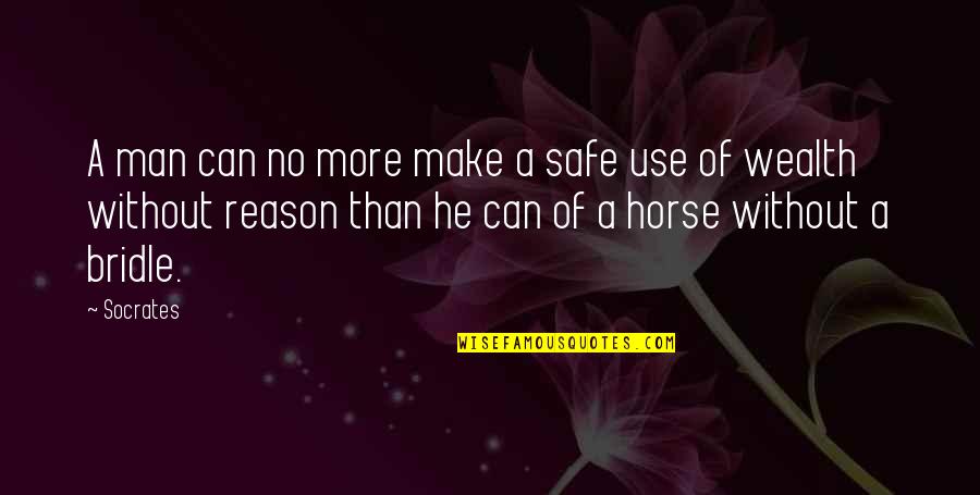 Brahmananda Saraswati Quotes By Socrates: A man can no more make a safe