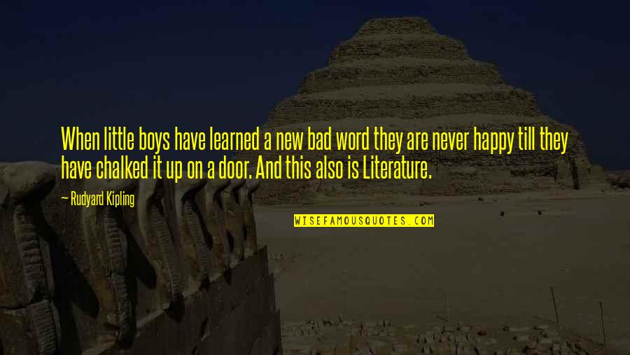 Bramwells Mayo Quotes By Rudyard Kipling: When little boys have learned a new bad Bramwells Mayo Quotes By Rudyard Kipling: When little boys have learned a new bad