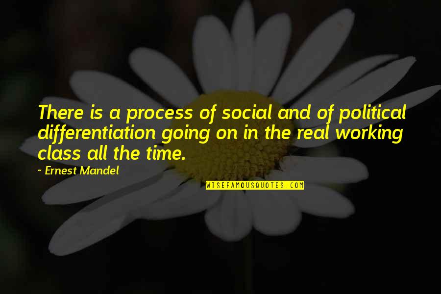 Brands Wrestling Quotes By Ernest Mandel: There is a process of social and of