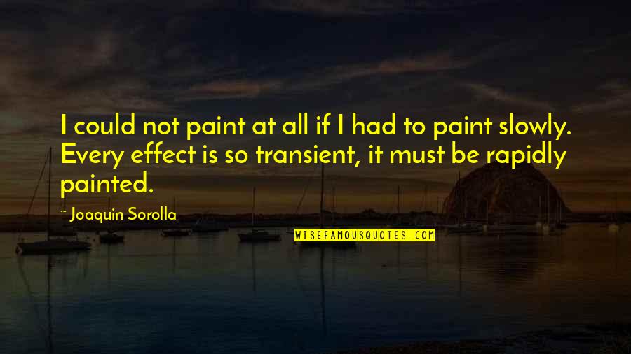 Brassa Quotes By Joaquin Sorolla: I could not paint at all if I