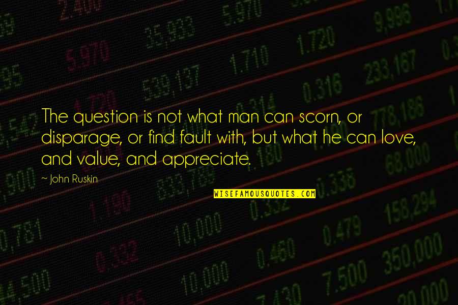 Bratwurst Quotes By John Ruskin: The question is not what man can scorn, Bratwurst Quotes By John Ruskin: The question is not what man can scorn,