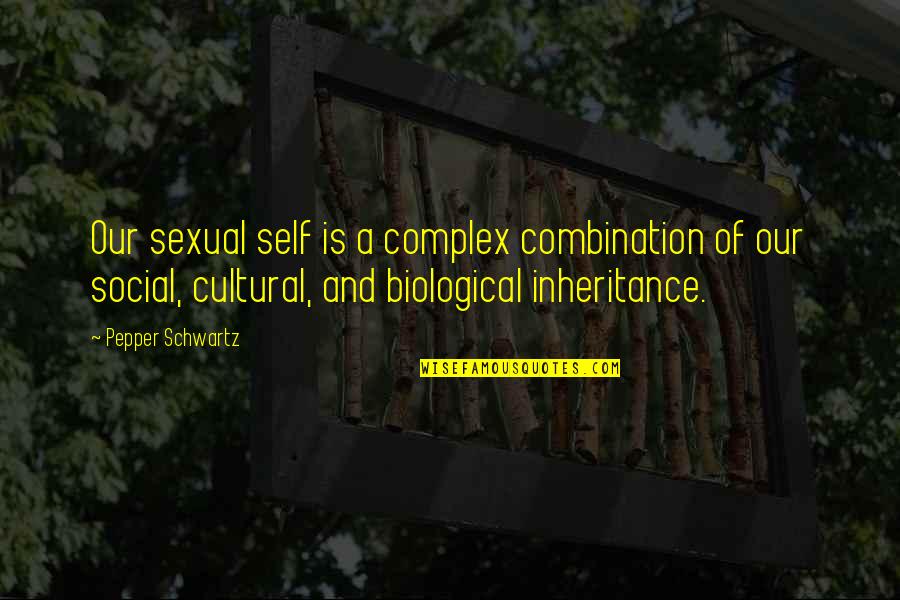 Breaking Bad Bullet Points Quotes By Pepper Schwartz: Our sexual self is a complex combination of