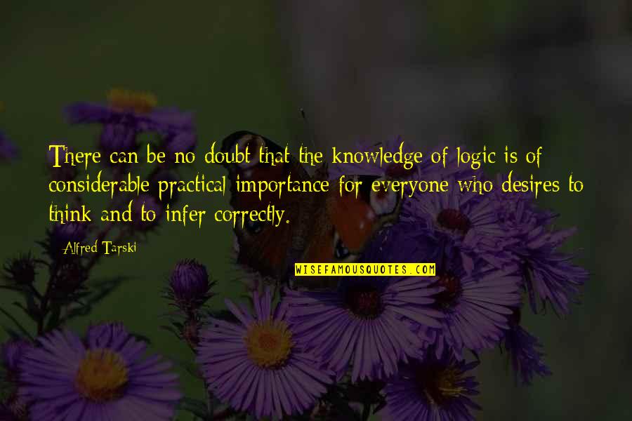 Breakthrough Motivational Quotes By Alfred Tarski: There can be no doubt that the knowledge Breakthrough Motivational Quotes By Alfred Tarski: There can be no doubt that the knowledge