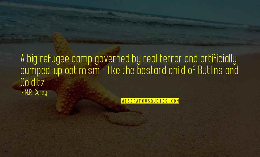 Brendle Fire Quotes By M.R. Carey: A big refugee camp governed by real terror Brendle Fire Quotes By M.R. Carey: A big refugee camp governed by real terror