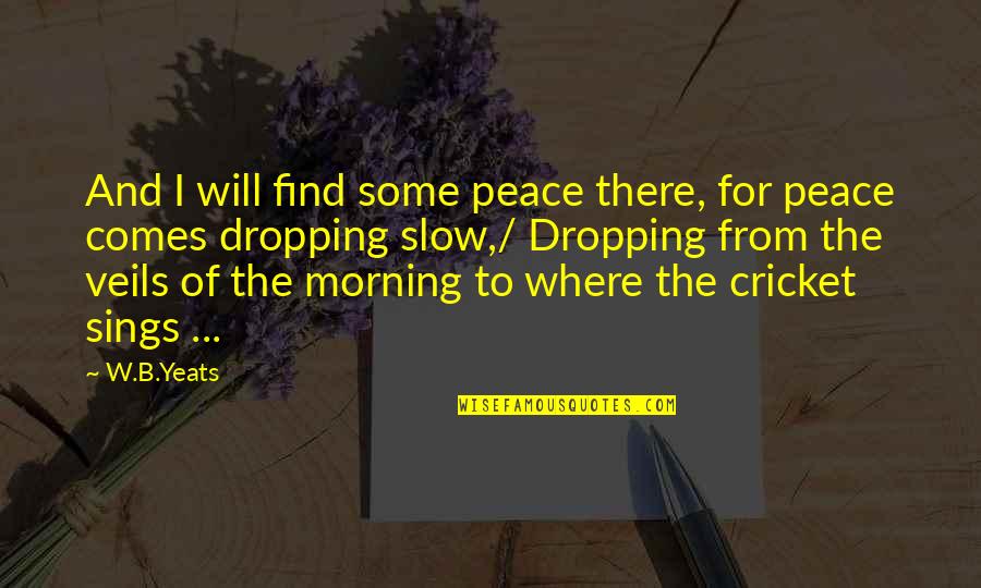 Briefcases For Sale Quotes By W.B.Yeats: And I will find some peace there, for Briefcases For Sale Quotes By W.B.Yeats: And I will find some peace there, for