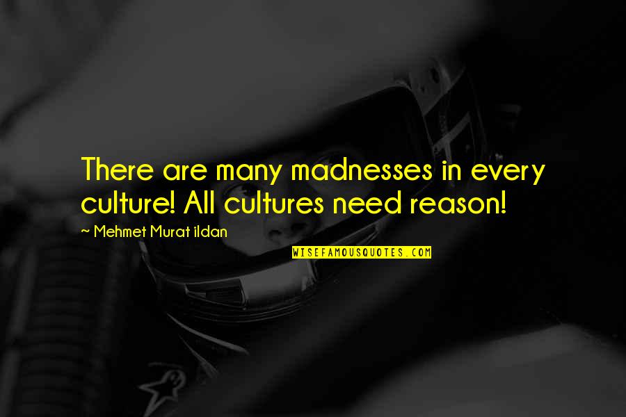 Brinkle Quotes By Mehmet Murat Ildan: There are many madnesses in every culture! All